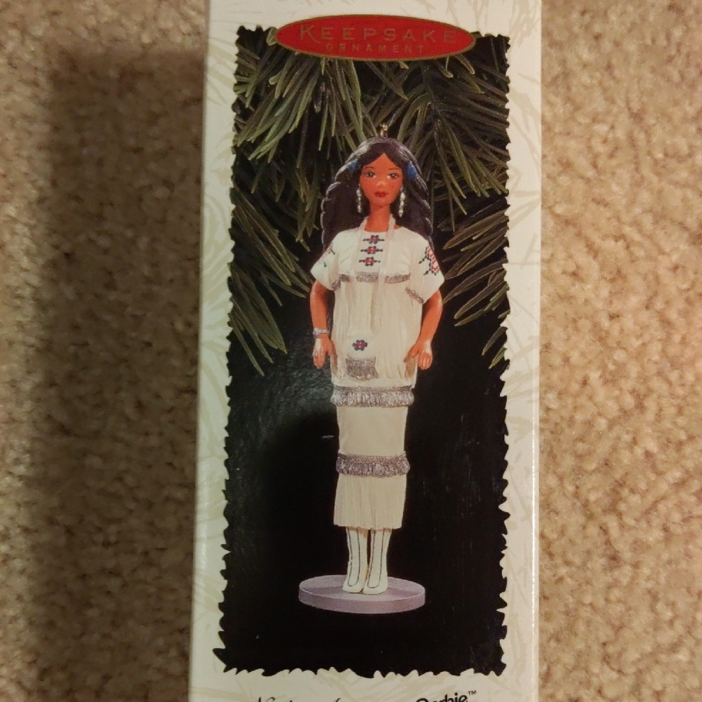 Hallmark Keepsake Ornament with White and Black Accents